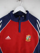 Adidas Fleece Rot XL – Detailansicht Vorderseite