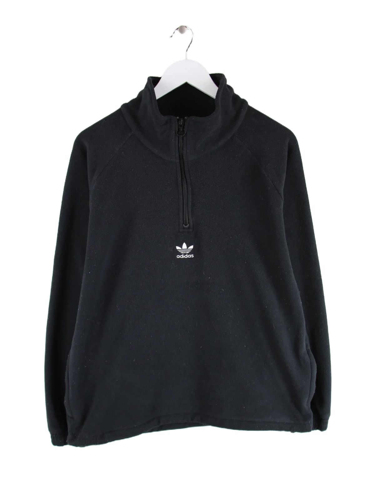 Adidas Fleece Schwarz L – Vorderseite