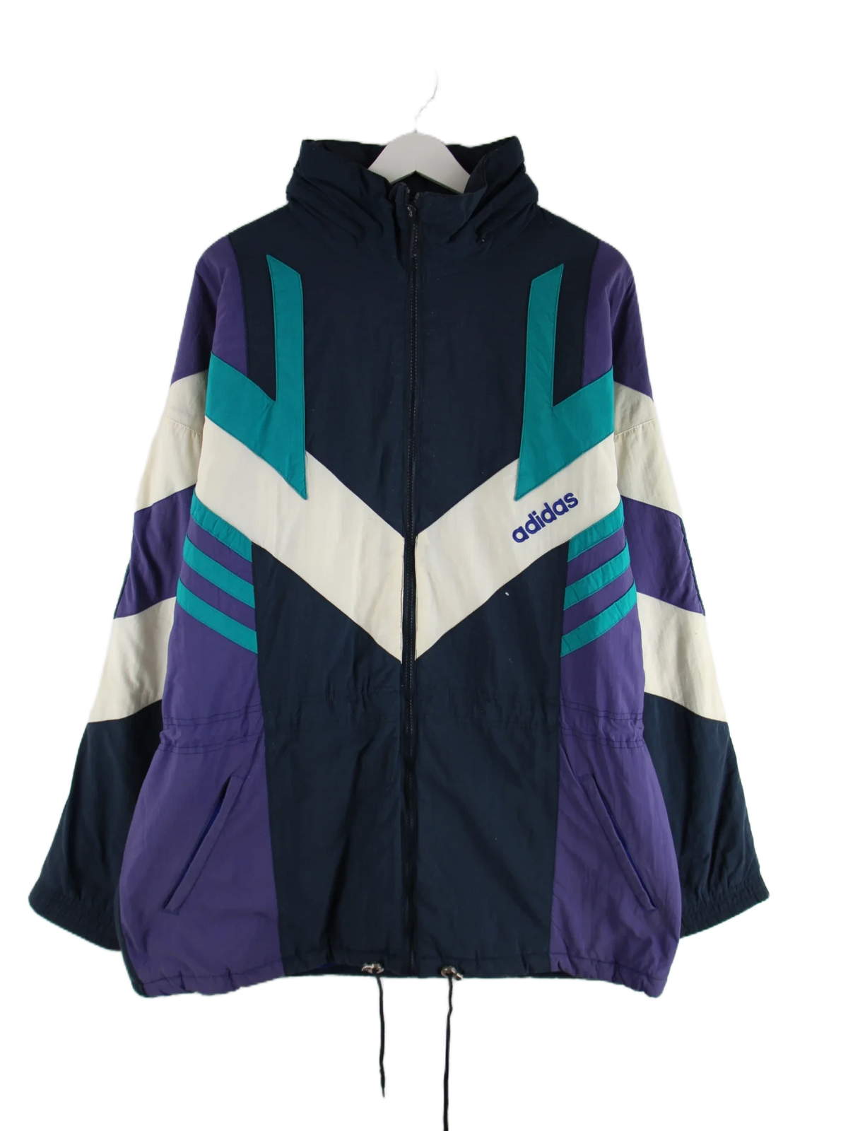 Adidas Jacke Mehrfarbig XXL – Vorderseite
