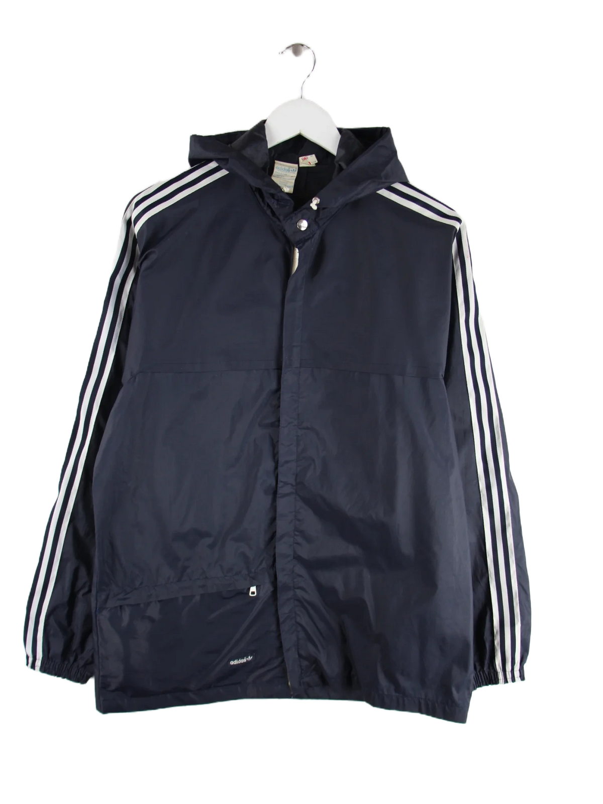 Adidas Leichte Jacke Blau M – Vorderseite