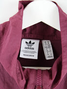 Adidas Leichte Jacke Rot M – Detailansicht Vorderseite