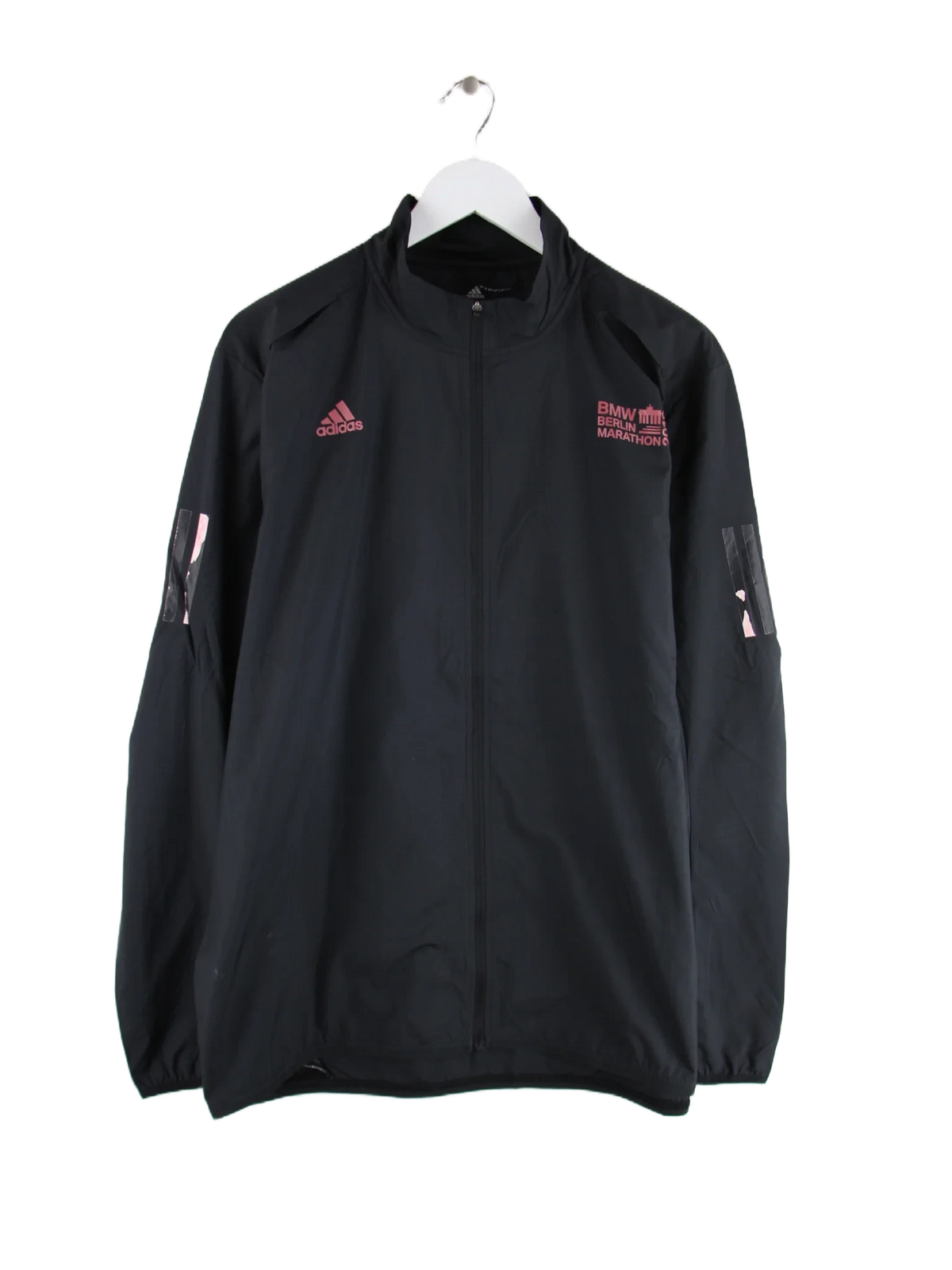 Adidas Leichte Jacke Schwarz L – Vorderseite