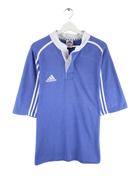 Adidas Polo Blau L – Vorderseite