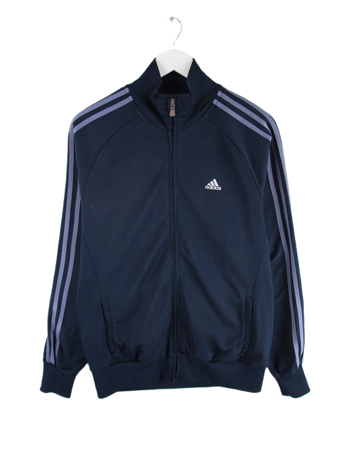 Adidas Trainingsjacke Blau L – Vorderseite