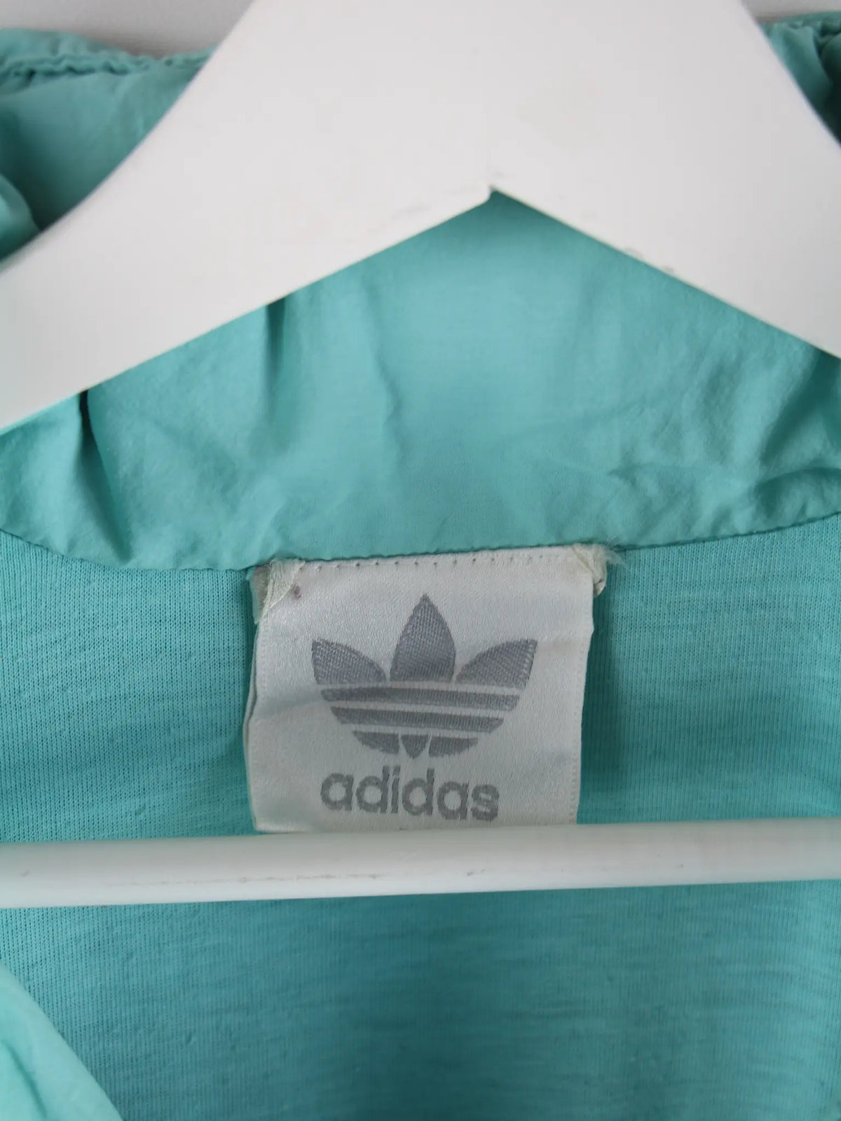 Adidas Trainingsjacke Türkis M – Etikett