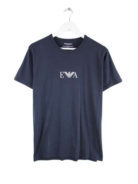 Armani T-Shirt Blau XL – Vorderseite