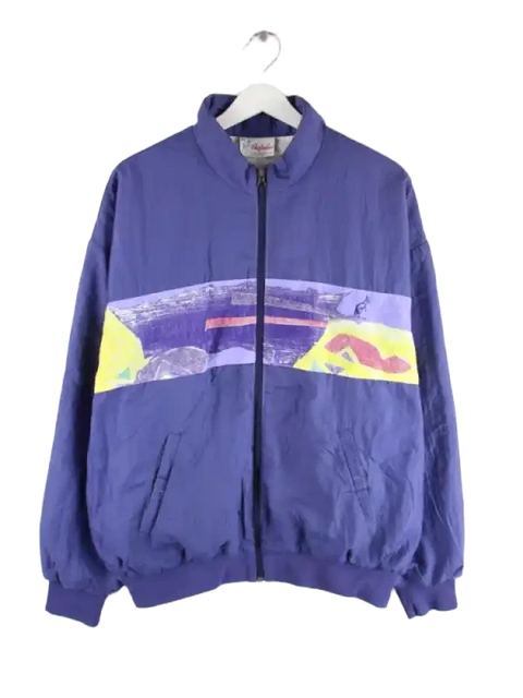Australian Trainingsjacke Lila XL – Vorderseite