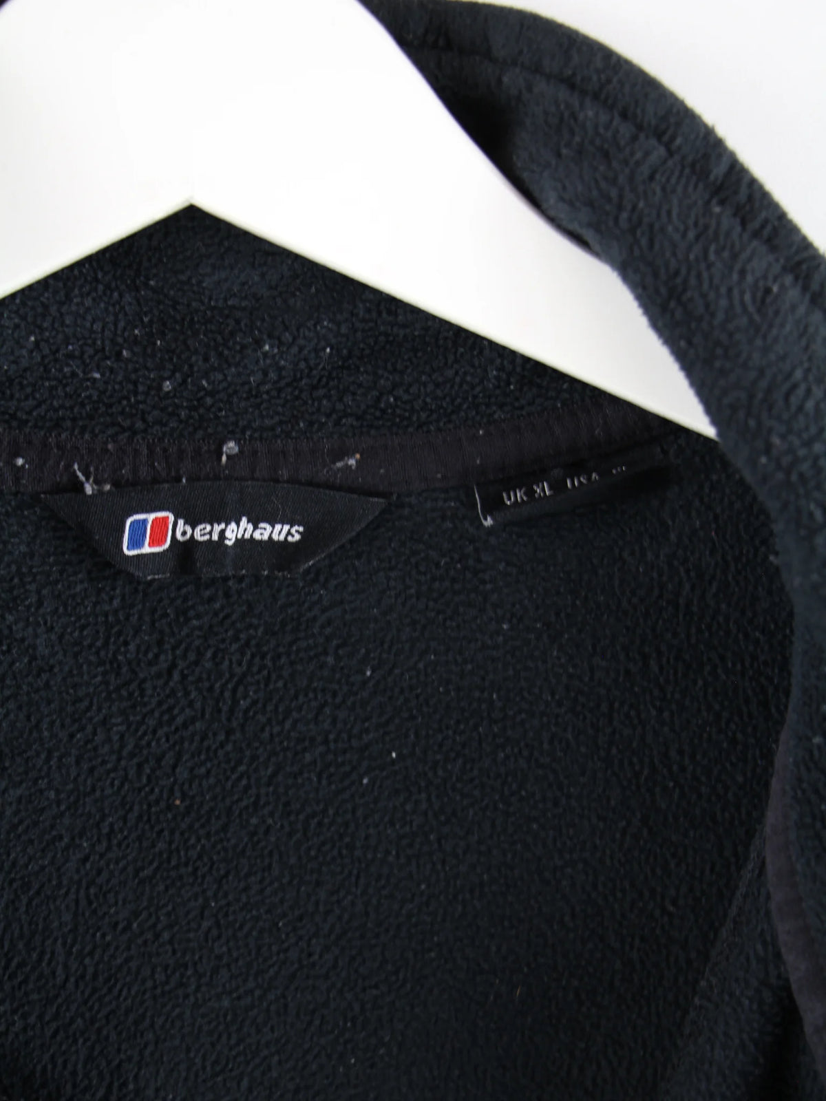 Berghaus Weste Schwarz XL – Etikett