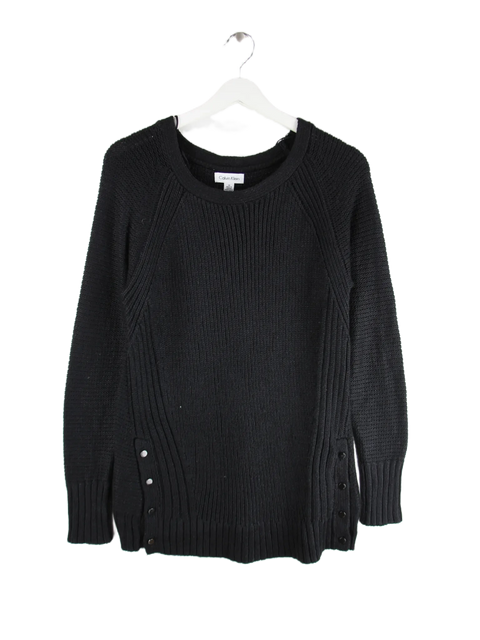 Calvin Klein Pullover Schwarz M – Vorderseite