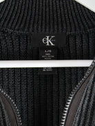 Calvin Klein Strickjacke Grau L – Etikett