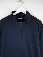 Calvin Klein Sweatjacke Blau XL – Detailansicht Vorderseite