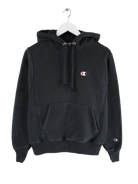Champion Hoodie Schwarz S – Vorderseite