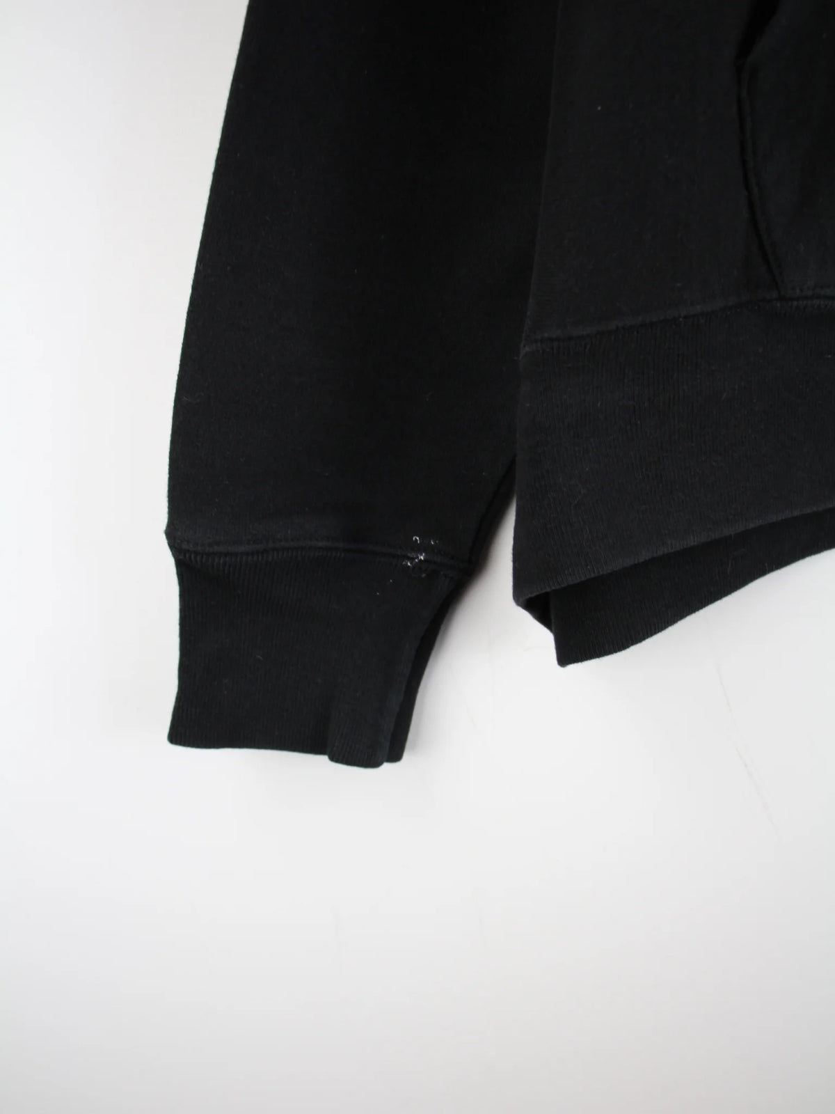 Champion Hoodie Schwarz XL – Etikett