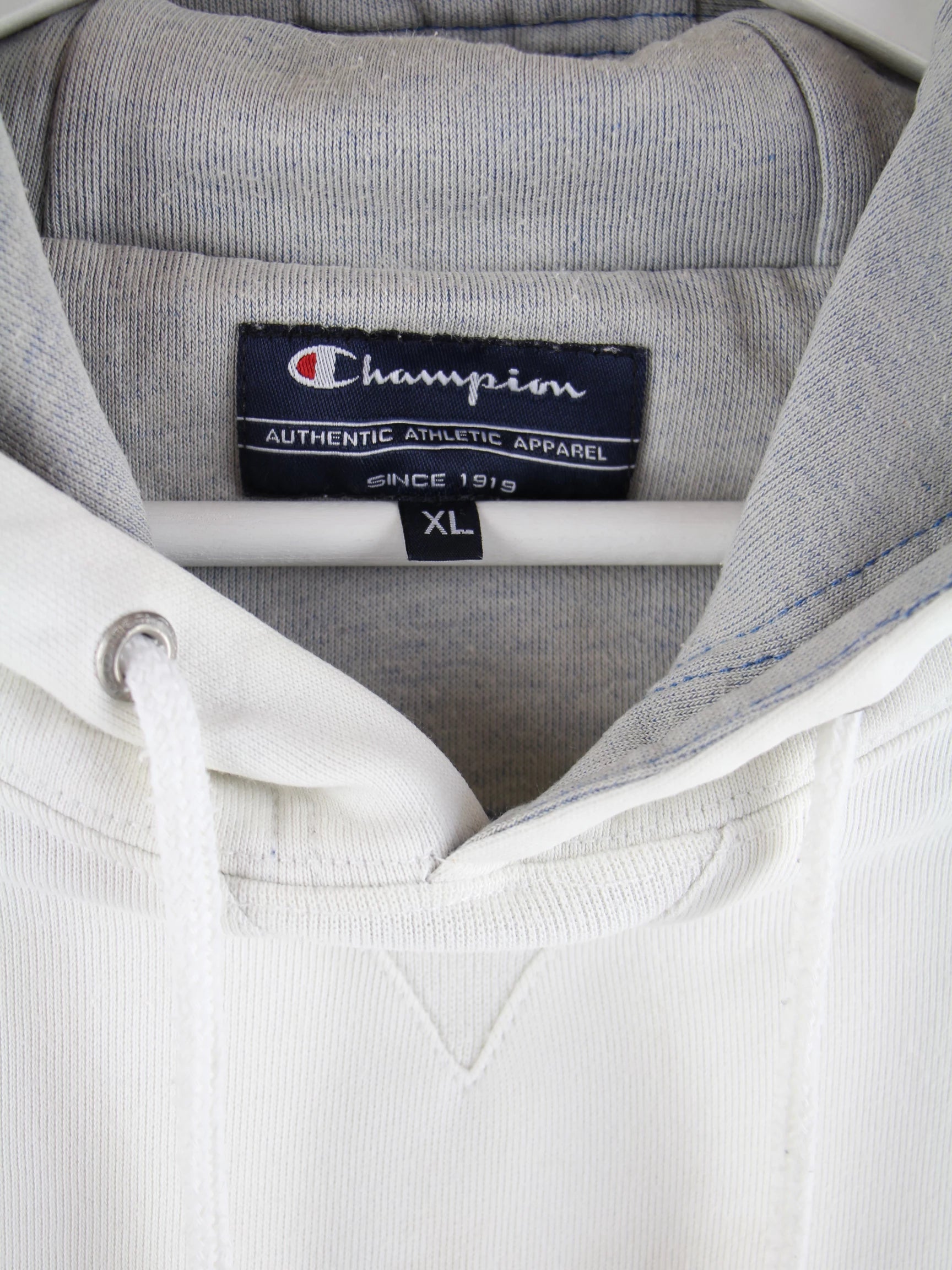 Champion Hoodie Weiß XL – Detailbild 2