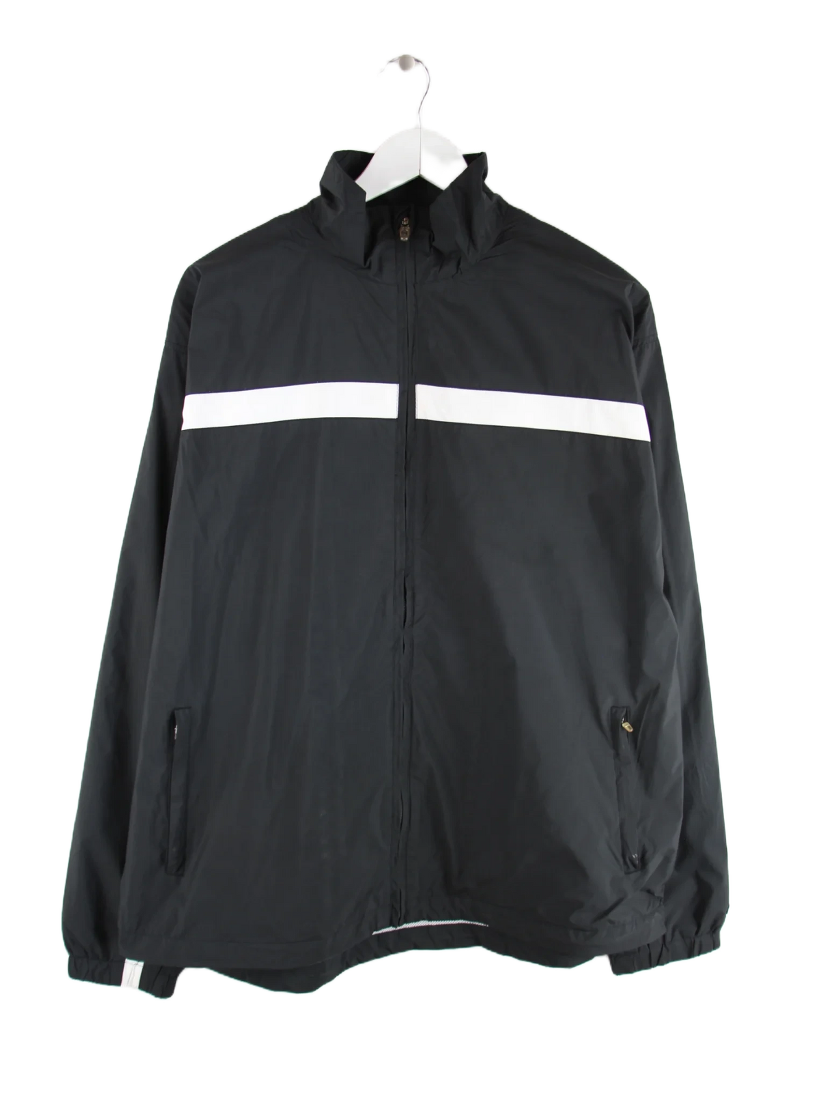 Champion Leichte Jacke Schwarz L – Vorderseite