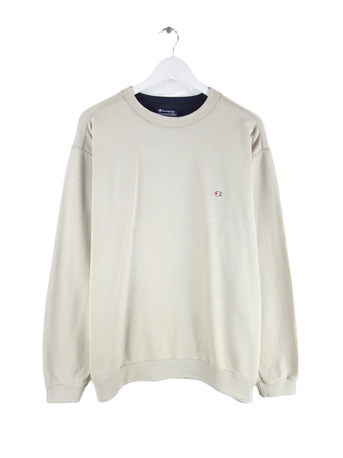 Champion Sweater Beige L – Vorderseite