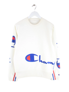 Champion Sweater Weiß L – Vorderseite
