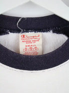 Champion Sweater Weiß S – Etikett