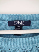 Chaps by Ralph Lauren Pullover Blau L – Etikett