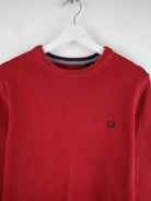 Chaps by Ralph Lauren Pullover Rot M – Detailansicht Vorderseite