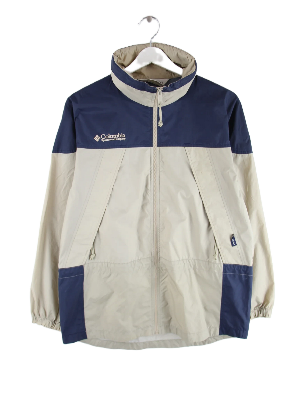 Columbia Leichte Jacke Beige S – Vorderseite