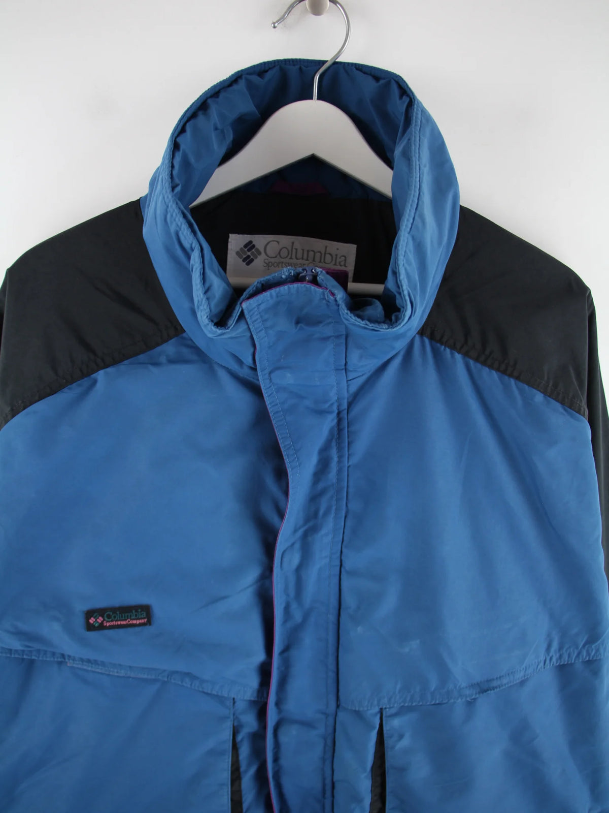 Columbia Leichte Jacke Blau XXL – Detailansicht Vorderseite