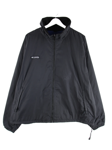 Columbia Leichte Jacke Schwarz XL – Vorderseite