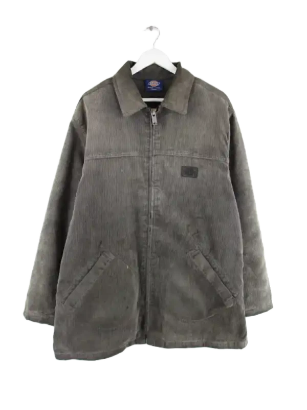 Dickies Leichte Jacke Grau L – Vorderseite