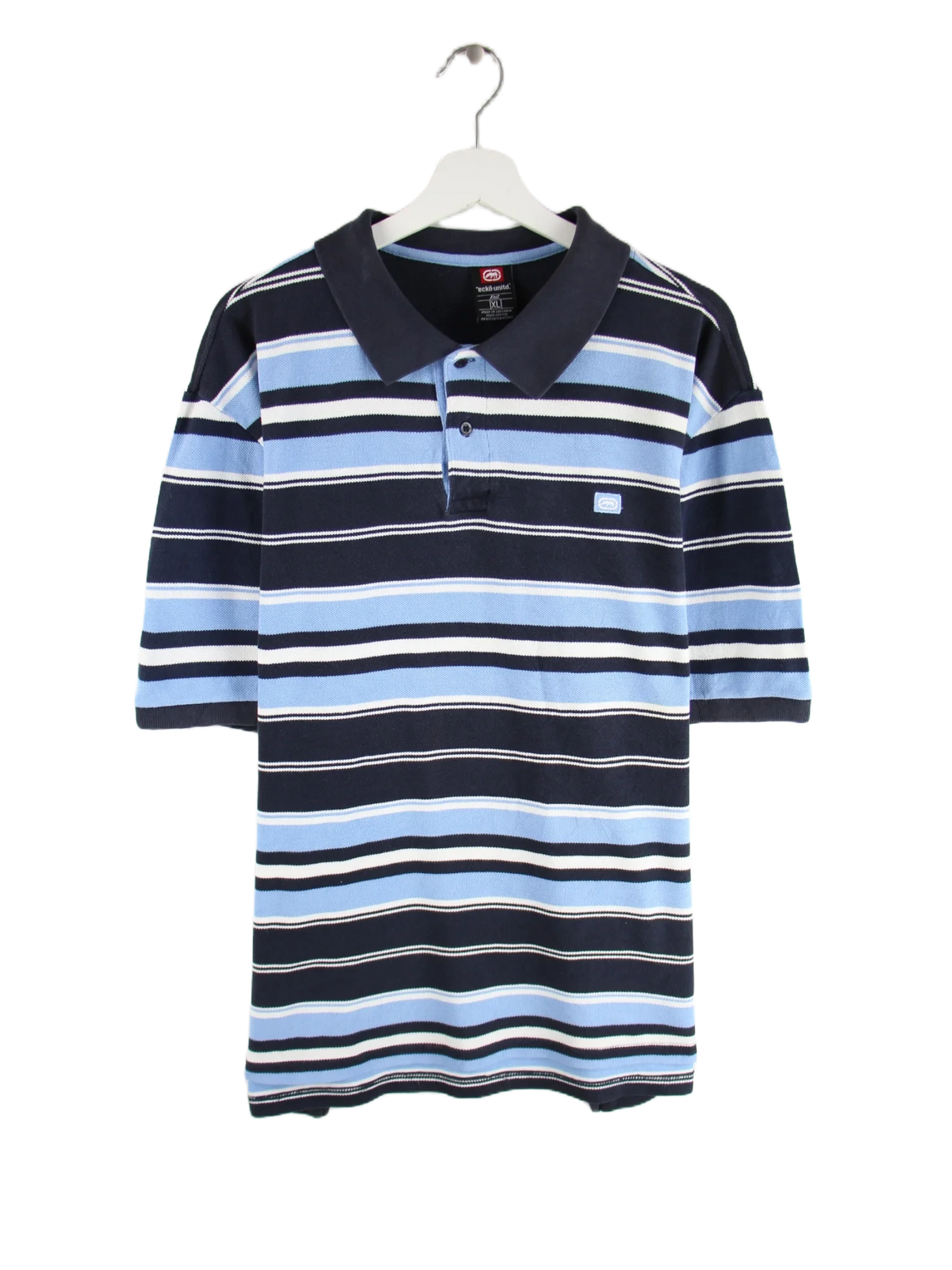 Ecko Polo Blau XL – Vorderseite