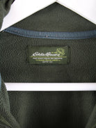 Eddie Bauer Fleece Grün L – Etikett