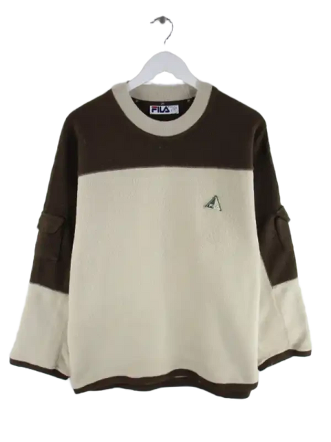 Fila Fleece Beige S – Vorderseite