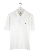 Fila Polo Weiß M – Vorderseite