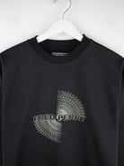 Fred Perry Sweater Schwarz M – Detailansicht Vorderseite