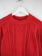 GAP Pullover Rot XL – Detailansicht Vorderseite