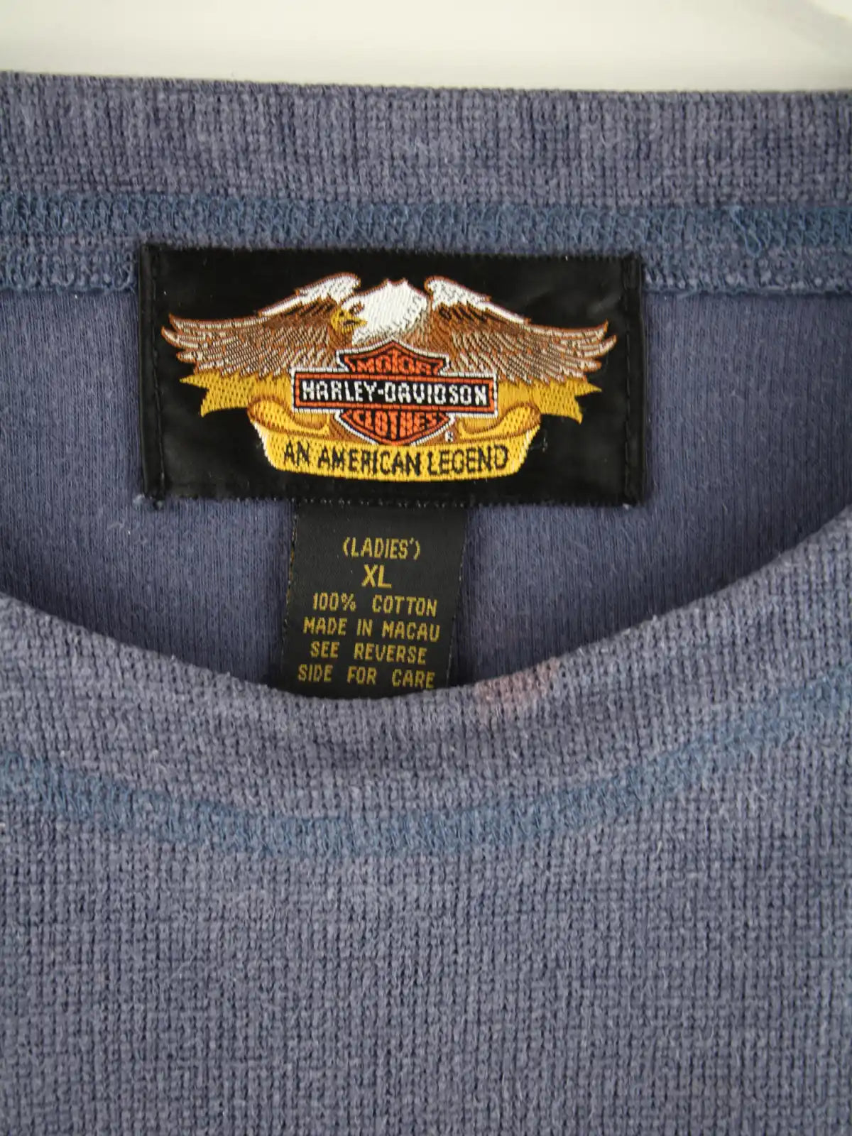 Harley Davidson Sweater Blau XL – Detailbild 2