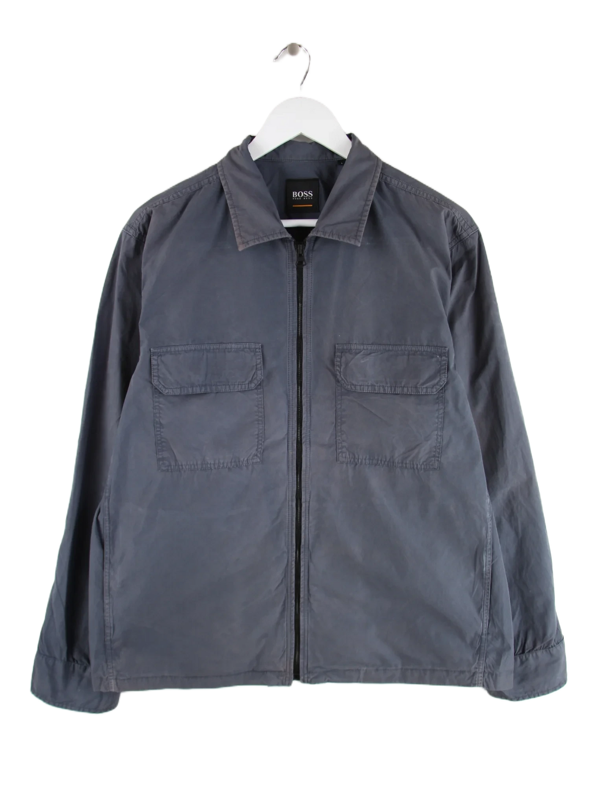Hugo Boss Leichte Jacke Grau L – Vorderseite