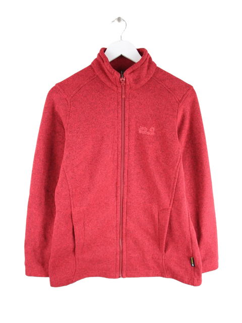 Jack Wolfskin Fleece Rot M – Vorderseite