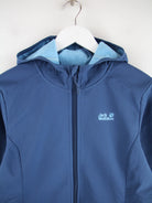 Jack Wolfskin Leichte Jacke Blau M – Detailansicht Vorderseite