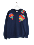 Jerzees Sweater Blau XL – Vorderseite