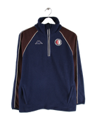 Kappa Fleece Blau S – Vorderseite