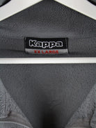 Kappa Fleece Grau XXL – Etikett