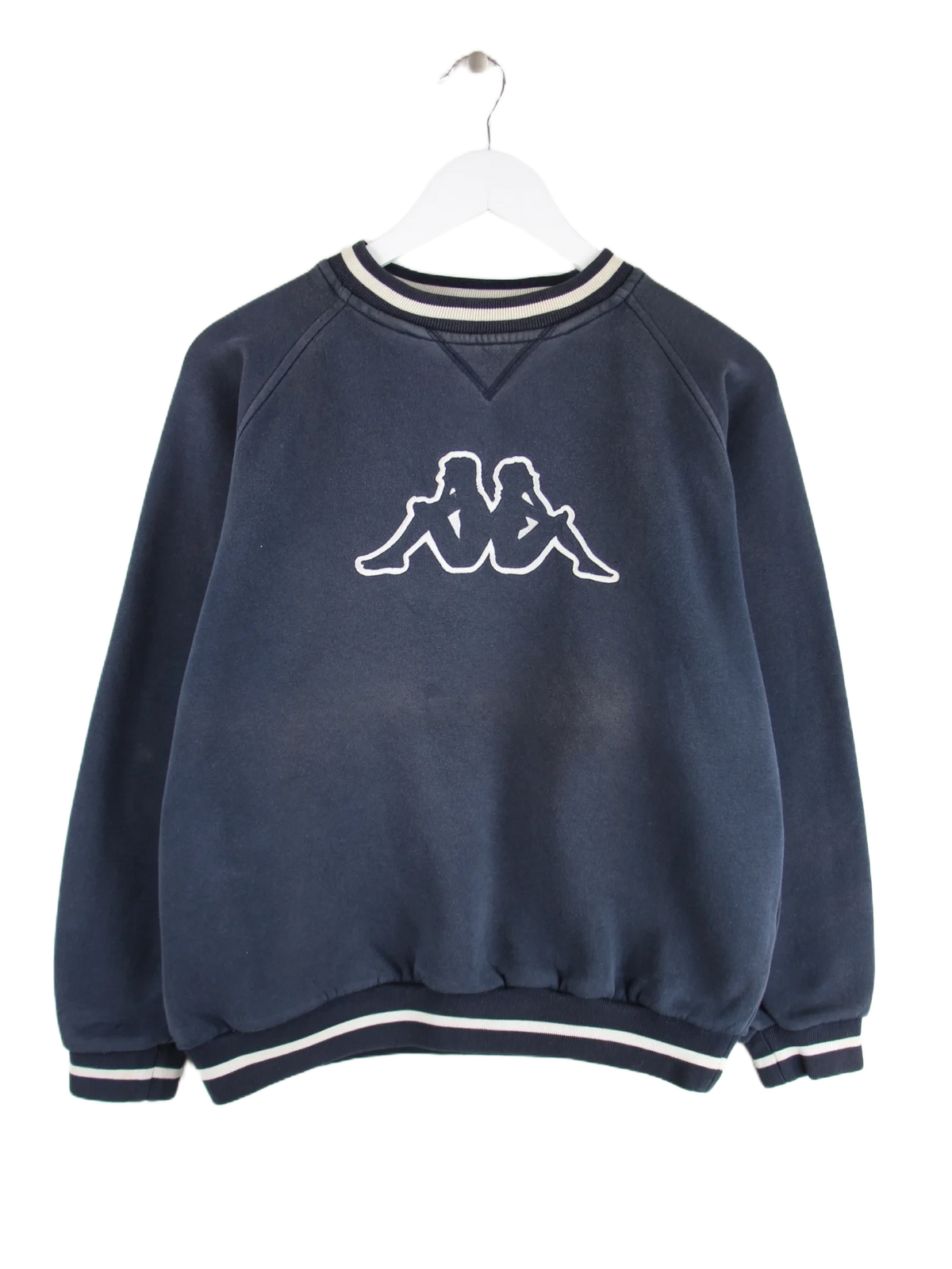 Kappa Sweater Blau L – Vorderseite