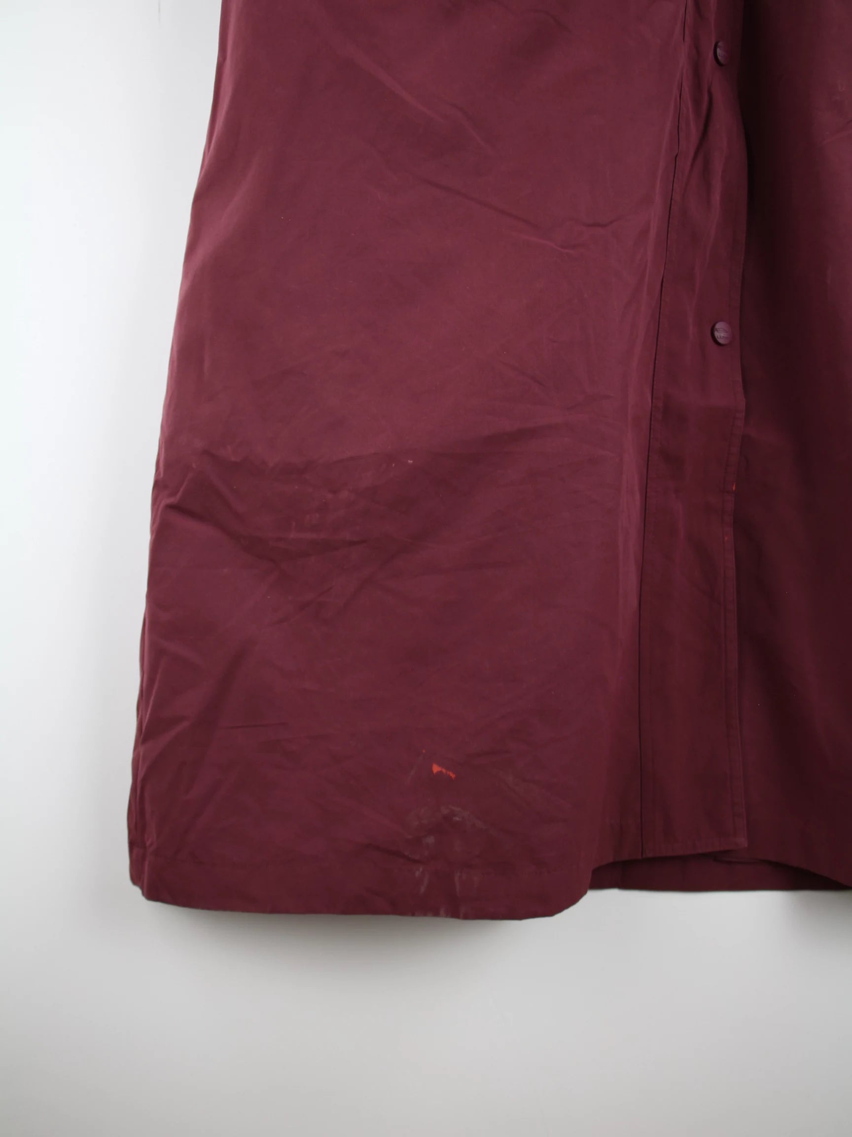 L.L. Bean Mantel Rot XL – Detailansicht Vorderseite