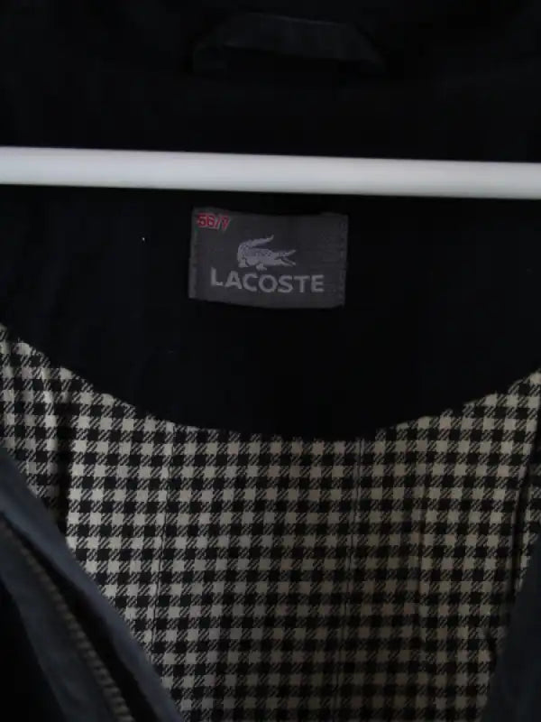 Lacoste Leichte Jacke Schwarz XXL – Detailbild 2