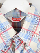 Levi's Freizeit Hemd Weiß L – Etikett