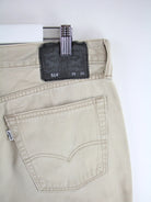 Levi's Jeans Beige – Detailansicht Vorderseite
