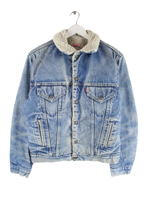 Levi's Jeansjacke Blau M – Vorderseite