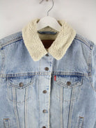 Levi's Jeansjacke Blau S – Detailansicht Vorderseite