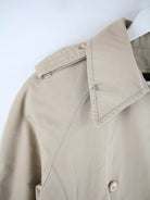 London Fog Mantel Beige M – Etikett