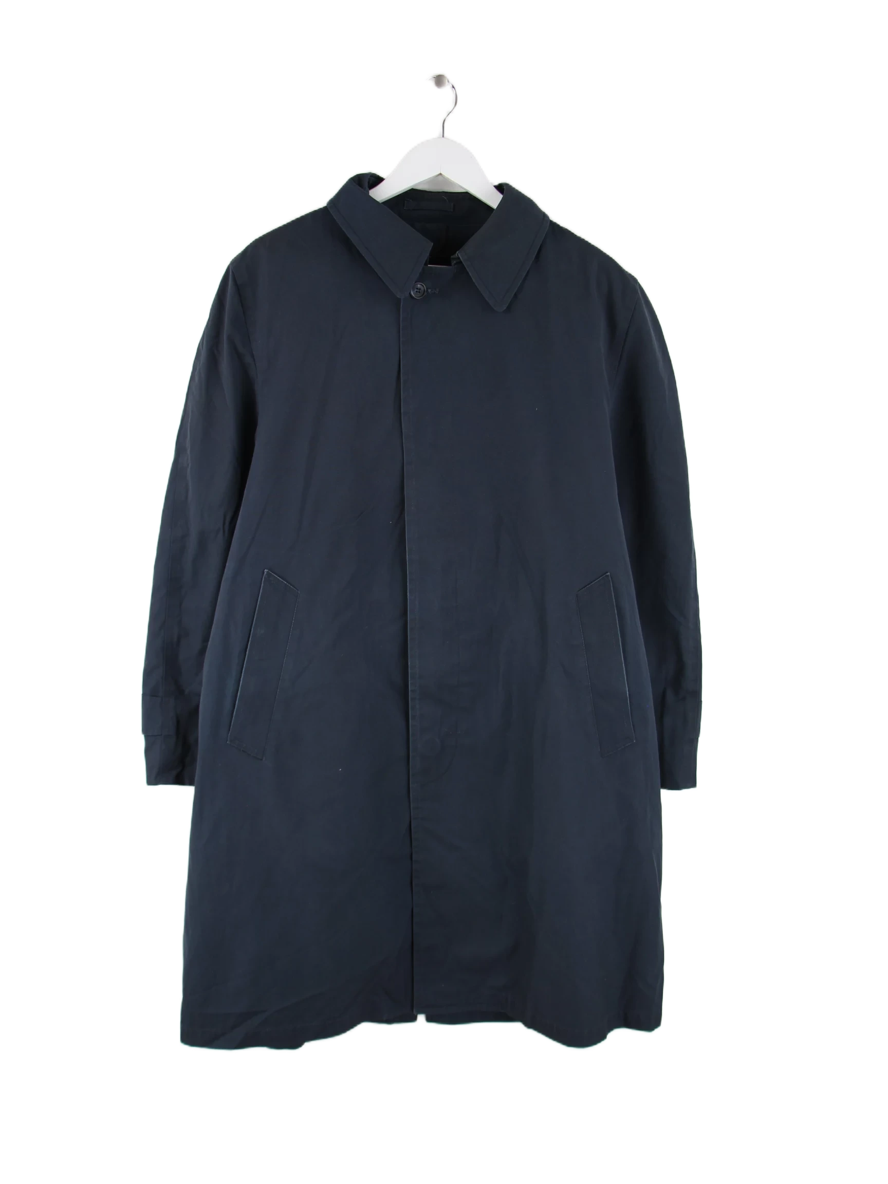 London Fog Mantel Blau M – Vorderseite